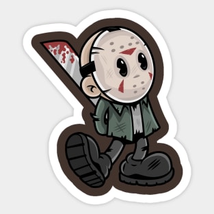 Vintage Voorhees Sticker